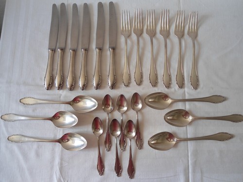Essbesteck versilbert 90 - ,