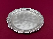 VERSILBERTER TELLER 13cm