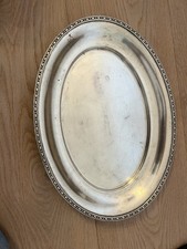 Tablett, wahrscheinlich Silber