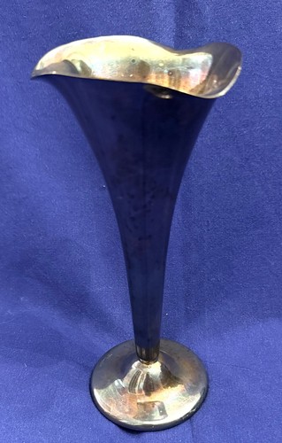 Vintage vase silberfarbenes - vintage,